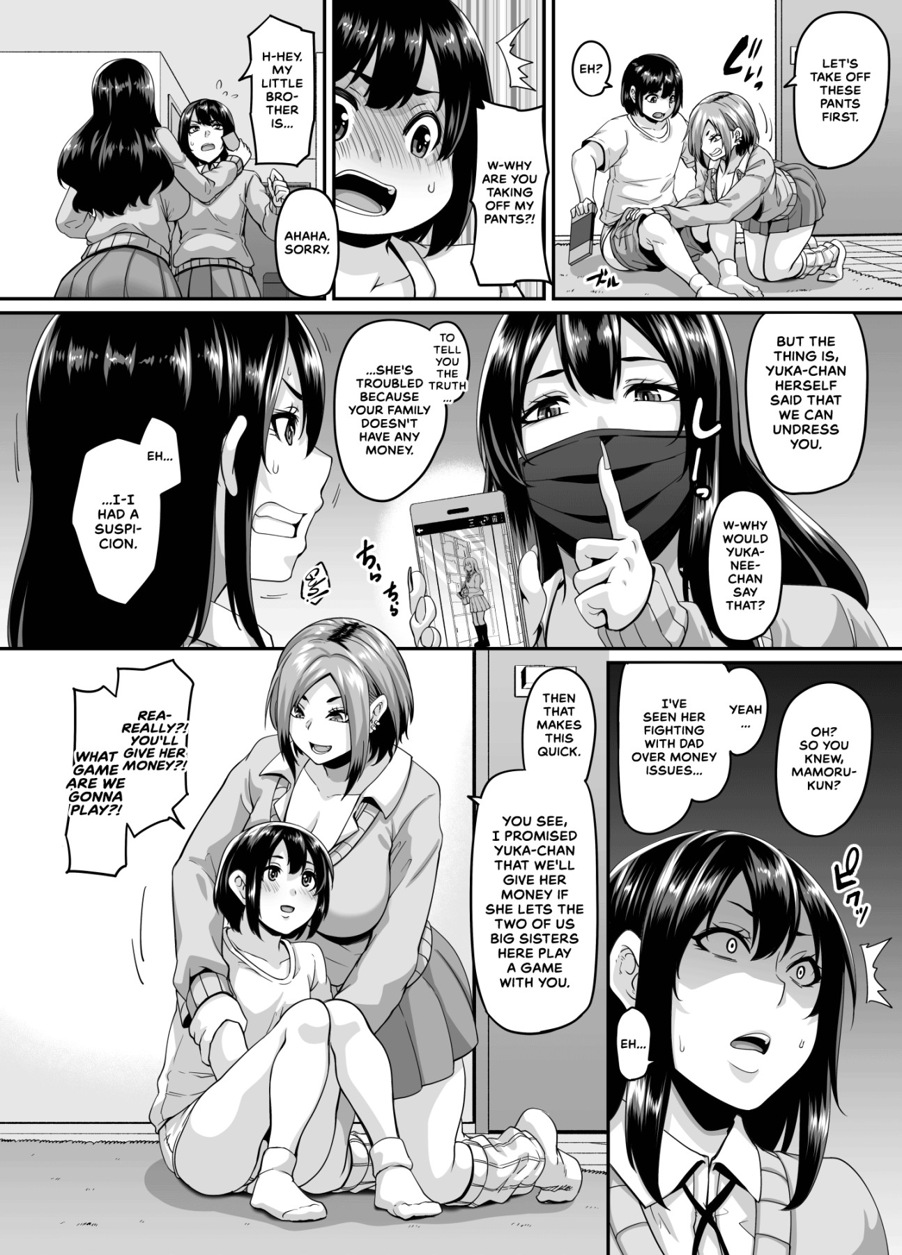 Hentai Manga Comic-We Compensated Dating Sluts Will Buy Your Little Brother So We Can show Him So Love And Turn Him Into a Dry-Orgasming Playboy-Read-6